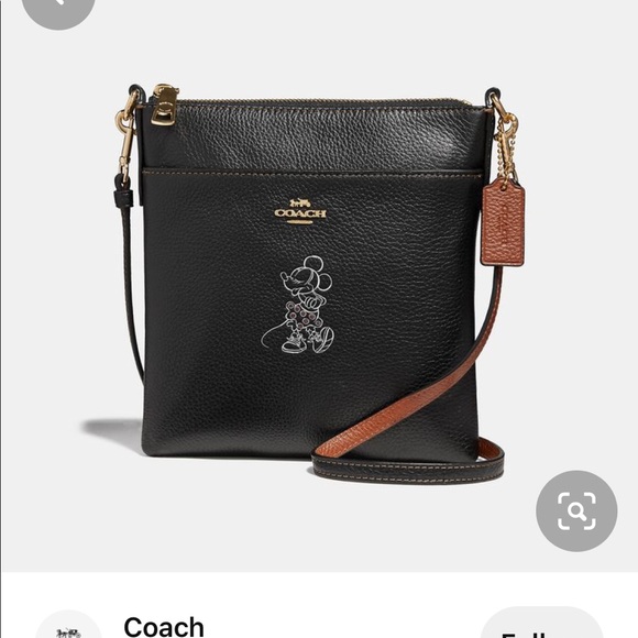 Coach Handbags - FIRM last price drop Disney X Mickey Mouse